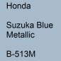 Preview: Honda, Suzuka Blue Metallic, B-513M.